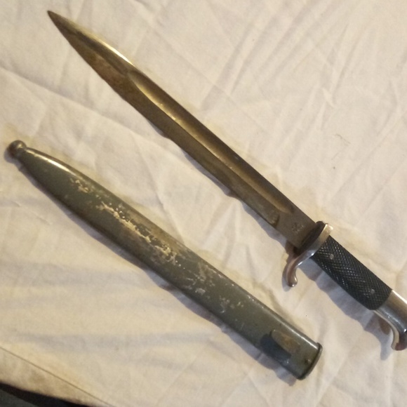 Vintage WWll German Bolingen Bayonet w/Scabbard - Picture 2 of 5